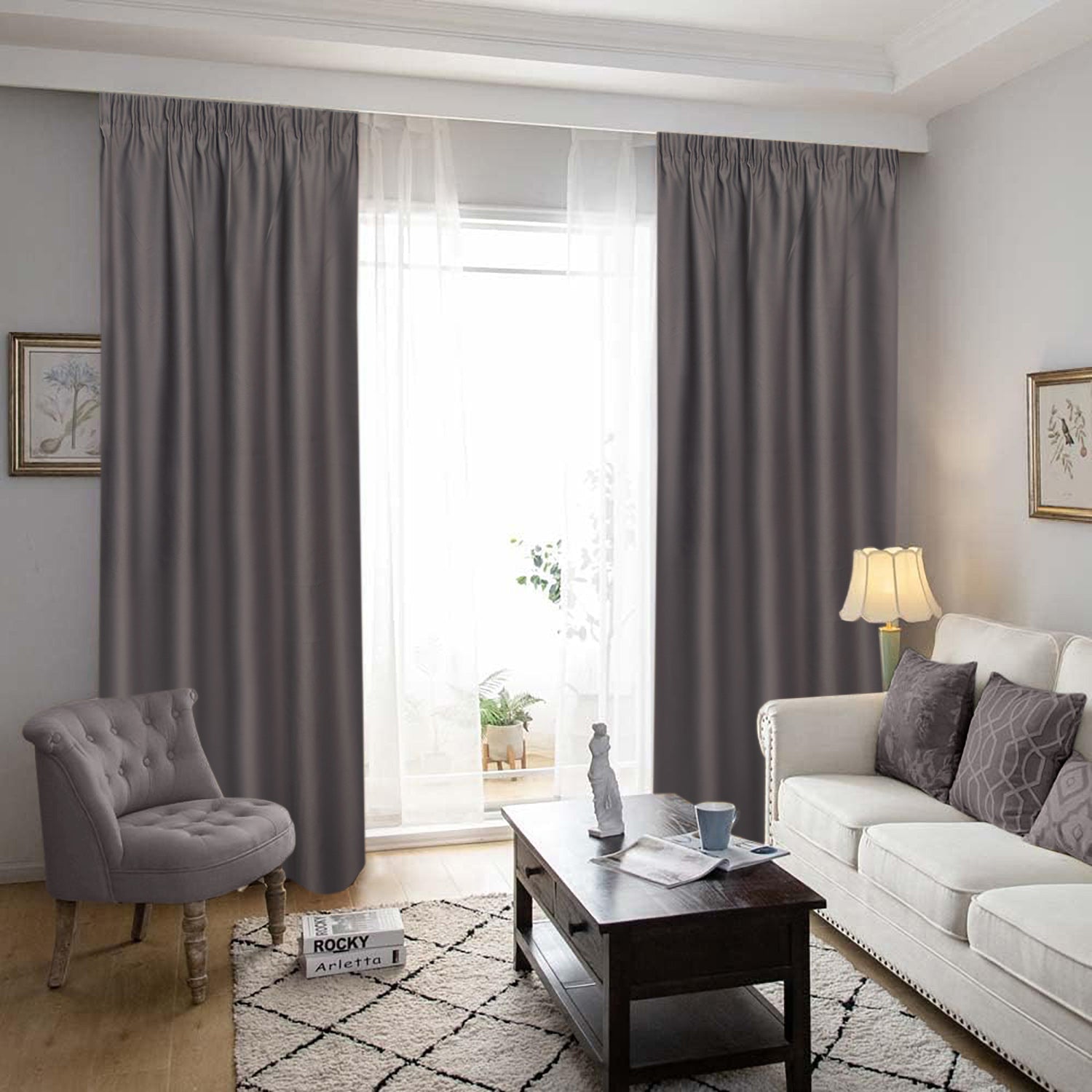 Draperie Blackout Maro Ciocolată | Set 2 Bucăți | CasaRossaTextil