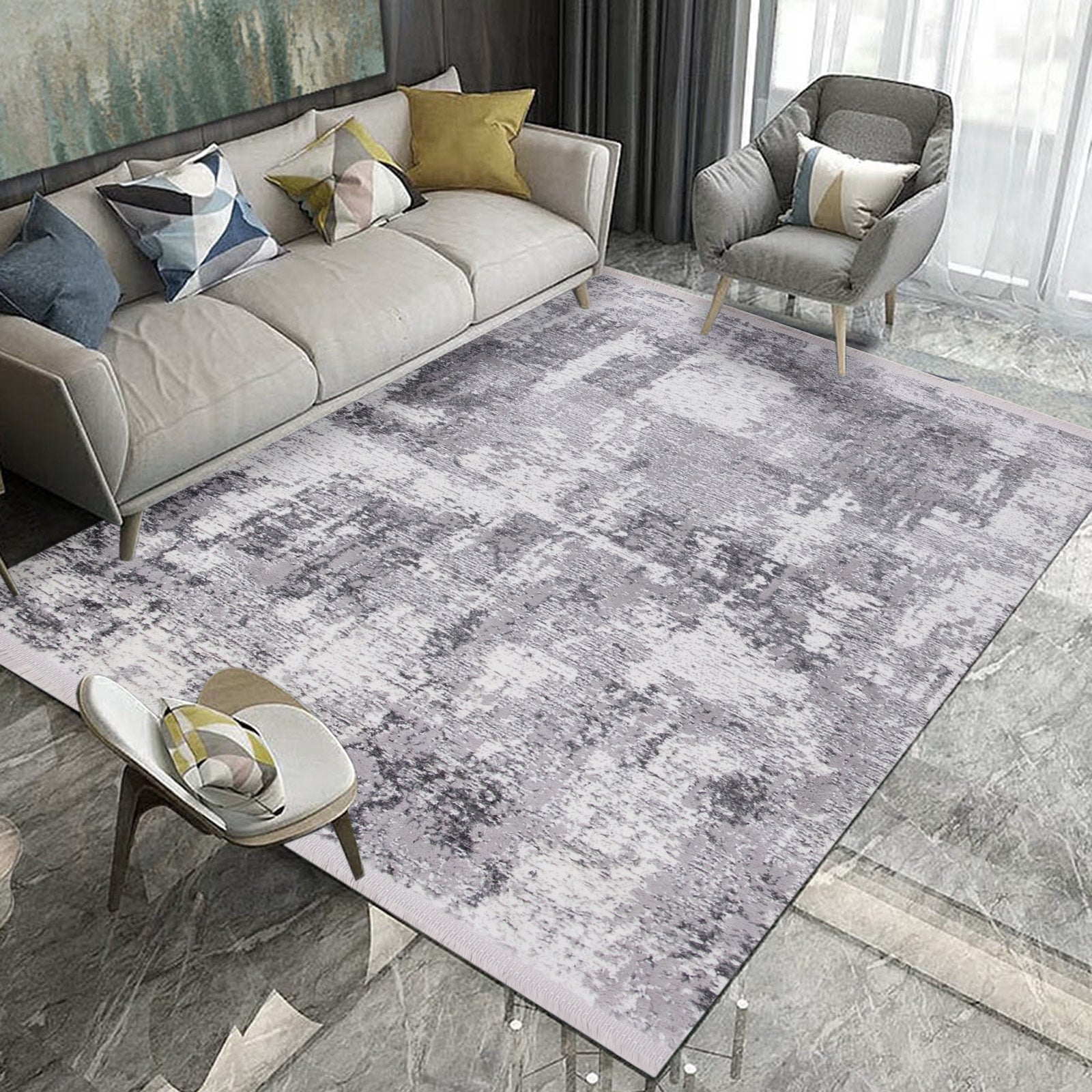 Covor INFINITY Gri 2 | CasaRossaTextil