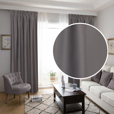 Draperie Blackout Maro Ciocolată | Set 2 Bucăți | CasaRossaTextil
