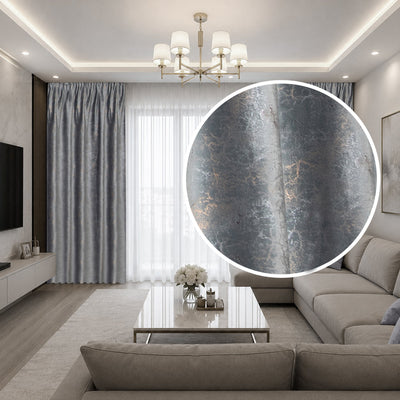Draperie ETNA Gri Deschis | CasaRossaTextil