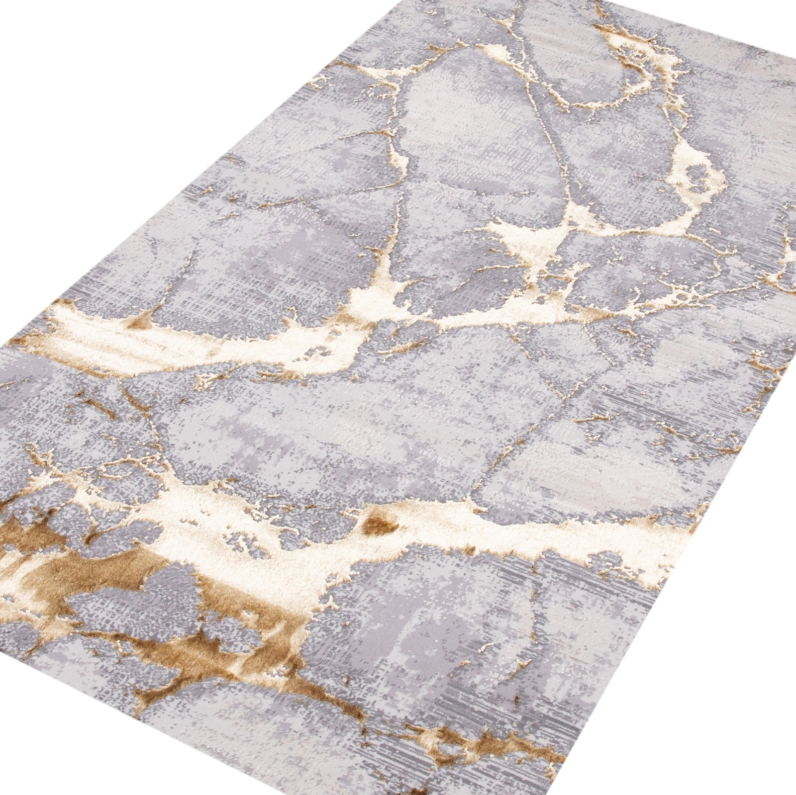 Covor SENA Auriu Poly | CasaRossaTextil