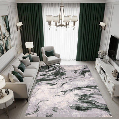 Covor SENA Verde 4 | CasaRossaTextil