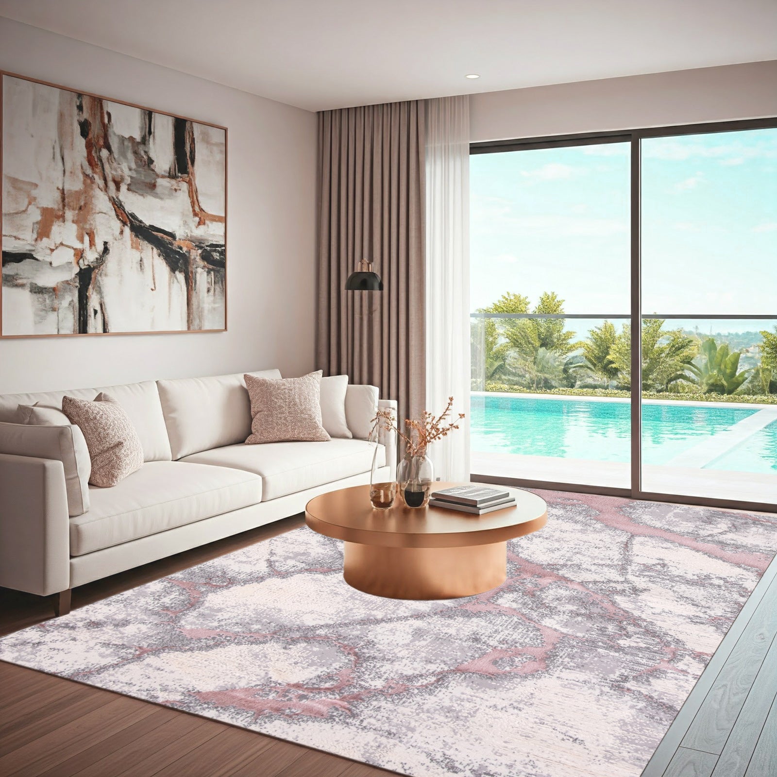 Covor SENA Roz | CasaRossaTextil