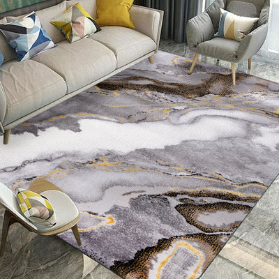 Covor BELLA Gri-Galben 3 | CasaRossaTextil