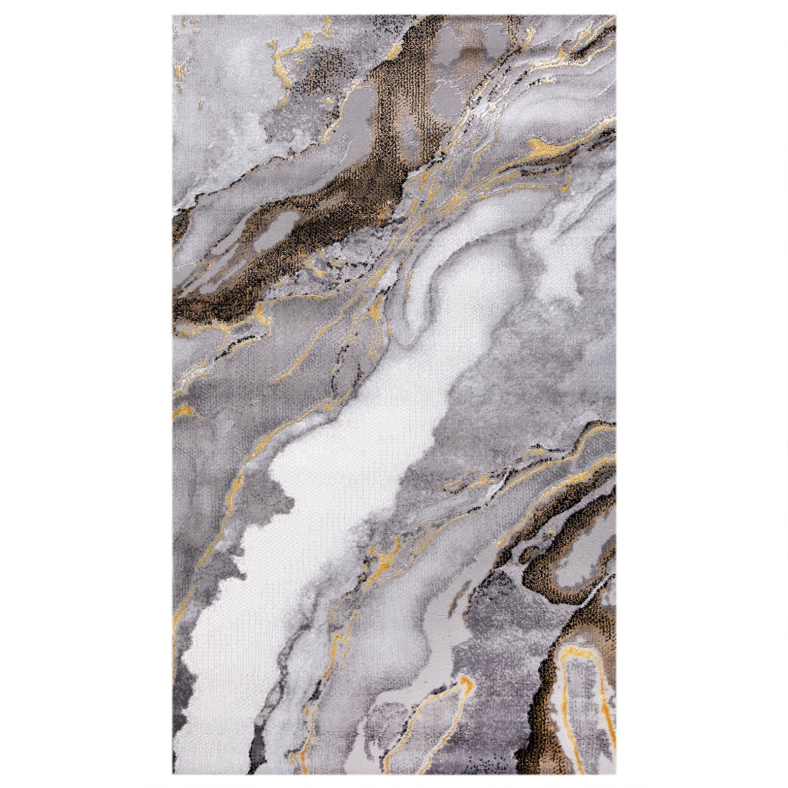 Covor BELLA Gri-Galben 3 | CasaRossaTextil