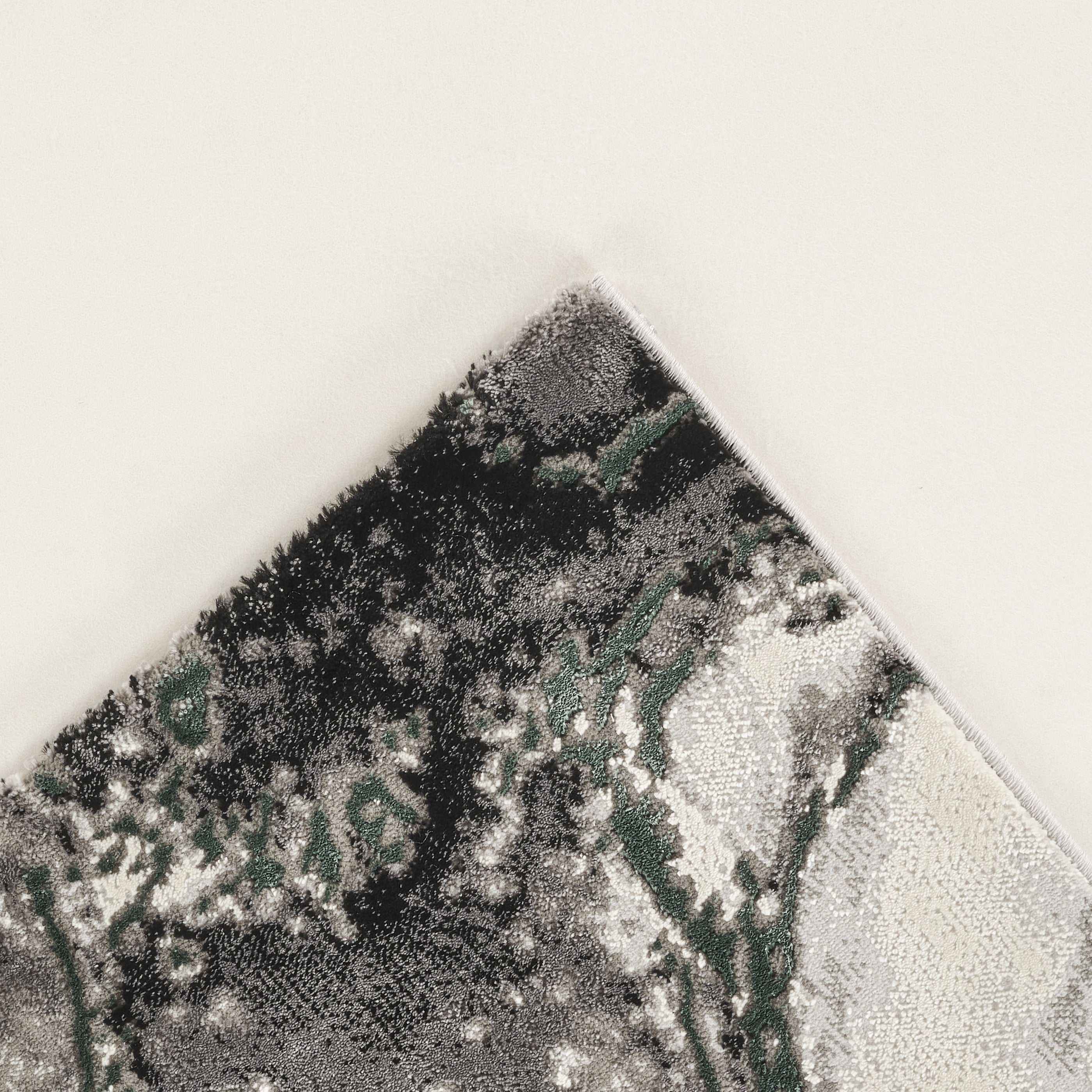 Covor EGE Gri Deschis-Verde | CasaRossaTextil