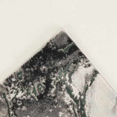 Covor EGE Gri Deschis-Verde | CasaRossaTextil