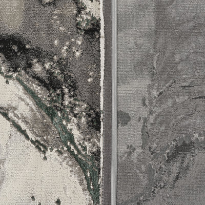 Covor EGE Gri Deschis-Verde | CasaRossaTextil